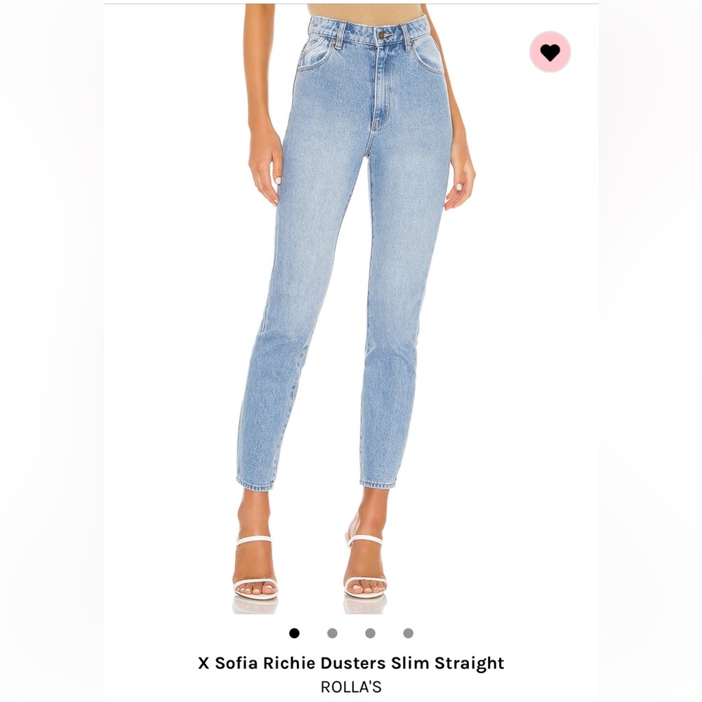 Rollas slim straight jean. Perfect condition. Size 26